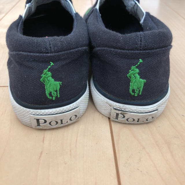 POLO RALPH LAUREN(ポロラルフローレン)のラルフローレン スリッポンシューズ キッズ/ベビー/マタニティのキッズ靴/シューズ(15cm~)(スリッポン)の商品写真