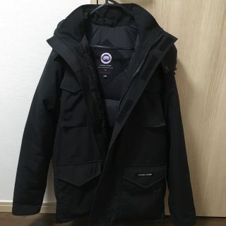 カナダグース(CANADA GOOSE)のカナダグース  カムループス  XS  黒(ミリタリージャケット)