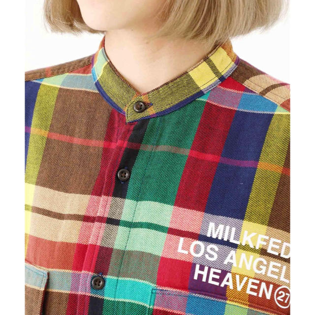 MILKFED.(ミルクフェド)のMILKFED.  PLAID SHIRT DRESS レディースのワンピース(ロングワンピース/マキシワンピース)の商品写真