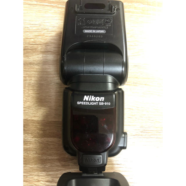 Nikon(ニコン)のNikon SPEED LIGHT スピードライト SB-910  スマホ/家電/カメラのカメラ(ストロボ/照明)の商品写真