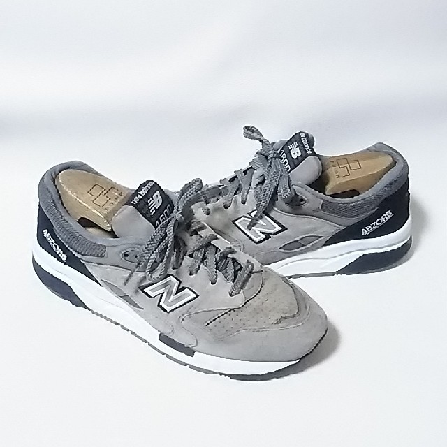 New Balance - 定2万限定エリート!ニューバランス1600高級スニーカー灰黒!超希少25! の通販 by たつむし's shop