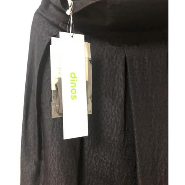 dinos(ディノス)の新品 シルク100% スカート レディースのスカート(ひざ丈スカート)の商品写真