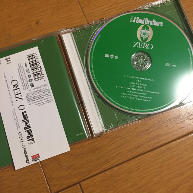 三代目 J Soul Brothers(サンダイメジェイソウルブラザーズ)の0〜ZERO〜(ジャケットパターンC) エンタメ/ホビーのCD(ポップス/ロック(邦楽))の商品写真