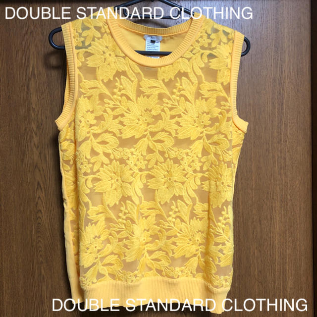 DOUBLE STANDARD CLOTHING(ダブルスタンダードクロージング)のDOUBLE STANDARD CLOTHING レーストップス レディースのトップス(シャツ/ブラウス(半袖/袖なし))の商品写真