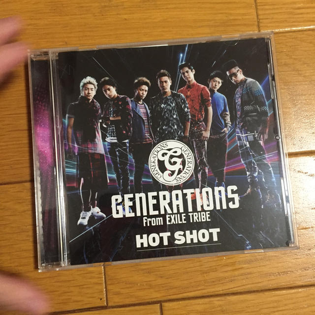 GENERATIONS(ジェネレーションズ)のHOT SHOT エンタメ/ホビーのCD(ポップス/ロック(邦楽))の商品写真