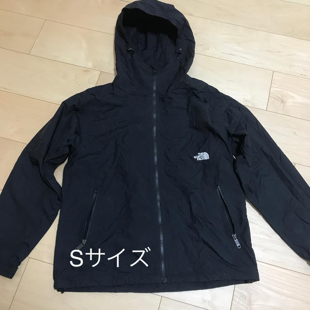 THE NORTH FACE/ノースフェイス コンパクトジャケット 黒 Sサイズ THE NORTH FACE/ノースフェイス コンパクトジャケット 黒 Sサイズ