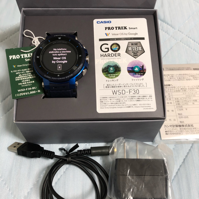 値下げ WSD-F30 -BU カシオ PROTREK 美品 | ruspetsnaz.ru
