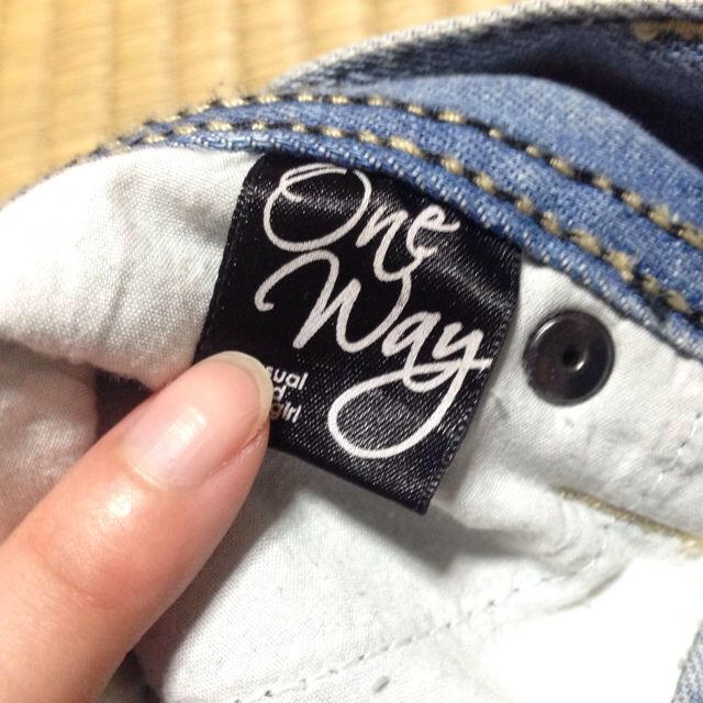 one*way(ワンウェイ)のONE WAY ワンウェイ♡デニム レディースのパンツ(デニム/ジーンズ)の商品写真