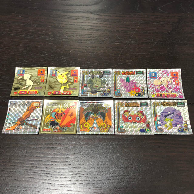 停止中 ポケモン・遊戯王 シール エンタメ/ホビーのおもちゃ/ぬいぐるみ(キャラクターグッズ)の商品写真