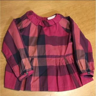 バーバリー(BURBERRY)のBURBERRY  CHILDREN チュニック ブラウス♡2Y (ブラウス)