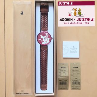 ジュスト(JU'STO)の★新品未使用★ JUST×ムーミン腕時計 (腕時計)