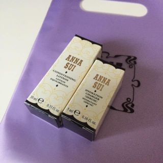 アナスイ(ANNA SUI)の10/1から発売！美容液 サンプル♡(美容液)