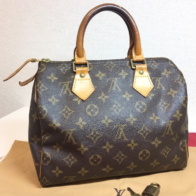 LOUIS VUITTON(ルイヴィトン)のルイヴィトン　スピーディ25　カデナと鍵２本付き レディースのバッグ(ハンドバッグ)の商品写真