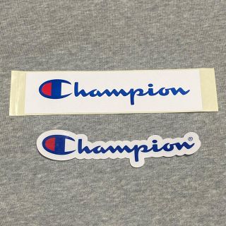 Champion - チャンピオン ステッカーの通販|ラクマ