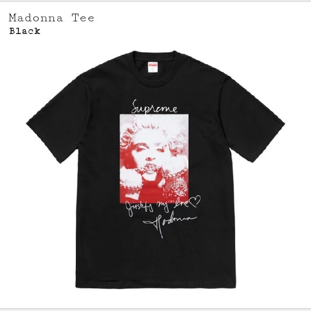 Supreme 18ss Madonna Tee