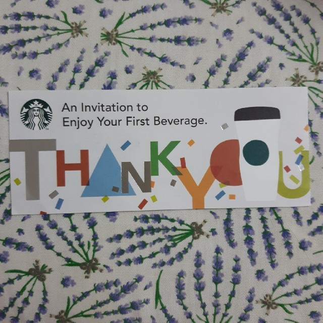 Starbucks Coffee(スターバックスコーヒー)のスタバ ドリンクチケット チケットの優待券/割引券(フード/ドリンク券)の商品写真
