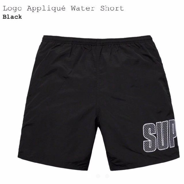 Supreme 19ss Logo Applique Water Short