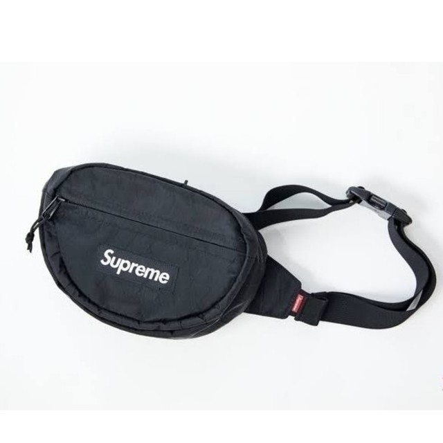 18fw Supreme Waist bag black | フリマアプリ ラクマ
