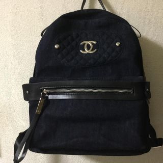 シャネル(CHANEL)のシャネル ノベルティ デニム リュックバッグ 本日限定SA LE(リュック/バックパック)