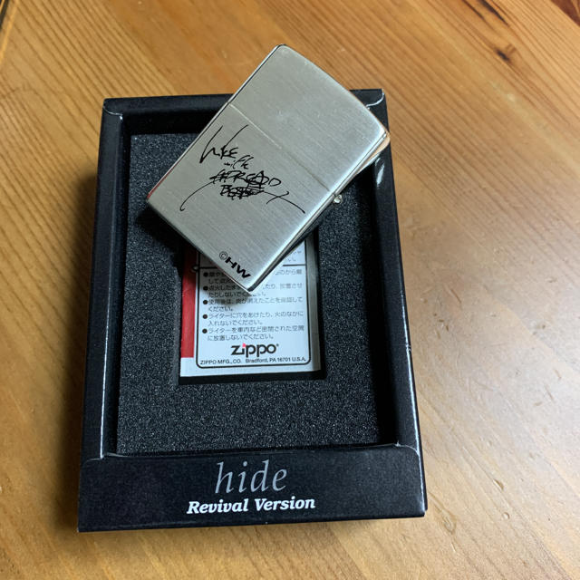 ZIPPO   hide Zippo の通販 by NN's shop｜ジッポーならラクマ