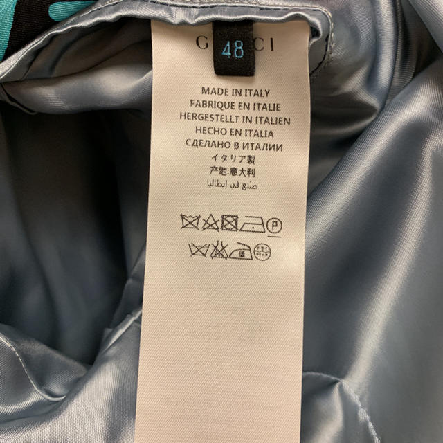 Gucci(グッチ)の【タイムセール中】GUCCI グッチ ゴースト ボンバー 正規品 メンズのジャケット/アウター(ブルゾン)の商品写真