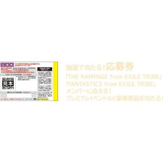 エグザイル(EXILE)の未使用応募券 100枚セット ローソン スピード くじ THE RAMPAGE (その他)