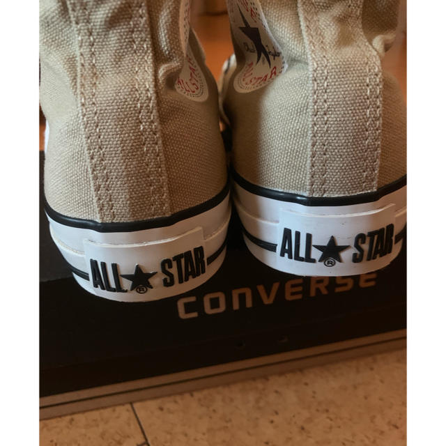 CONVERSE(コンバース)のコンバースオールスター ハイカット ベージュ☆23.5 レディースの靴/シューズ(スニーカー)の商品写真