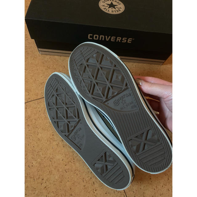 CONVERSE(コンバース)のコンバースオールスター ハイカット ベージュ☆23.5 レディースの靴/シューズ(スニーカー)の商品写真