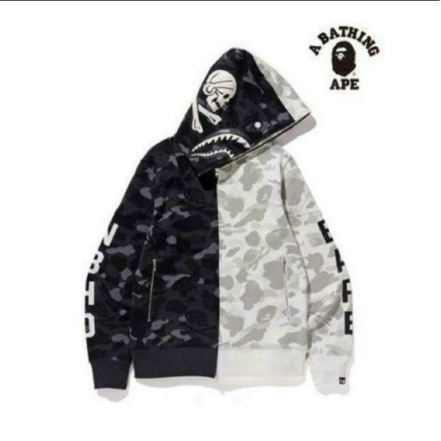 感謝の声続々！ A NEIGHBORHOOD BAPE 価格高騰中 S APE BATHING パーカー