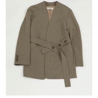 トゥデイフル(TODAYFUL)のtodayfull Collarless Belt Jacket (ノーカラージャケット)