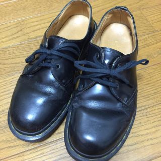 ドクターマーチン(Dr.Martens)のドクターマーチン 黒 3ホール(ローファー/革靴)