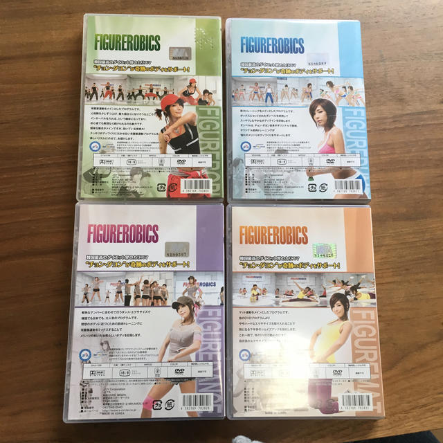チョン・ダヨン  フィギュアロビックス DVD全セット コスメ/美容のダイエット(エクササイズ用品)の商品写真