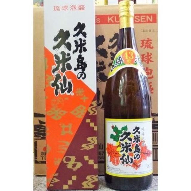 焼酎43度久米島の久米仙でいご古酒ブレンド1.8L (北海道沖縄不可