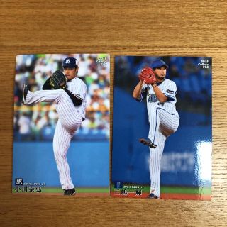 ヤクルト(Yakult)のプロ野球チップス 2018 カード 小川泰弘 三嶋一輝(スポーツ選手)