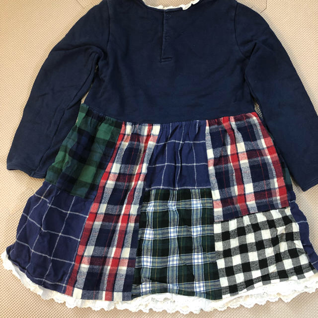 mikihouse(ミキハウス)のミキハウス  ワンピース  女の子 キッズ/ベビー/マタニティのキッズ服女の子用(90cm~)(ワンピース)の商品写真