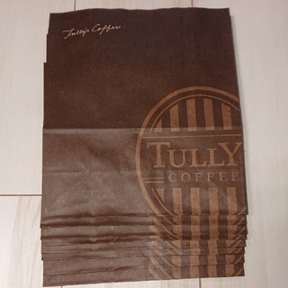 タリーズコーヒー(TULLY'S COFFEE)のタリーズ紙袋 ８枚(ショップ袋)