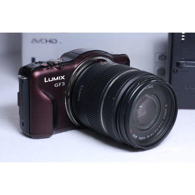 Panasonic LUMIX DMC-GF3 + 14-42mm標準レンズカメラ