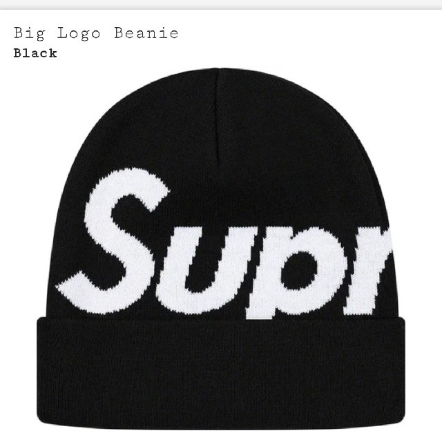 Supreme Big Logo Beanie 2019FWニット帽/ビーニー