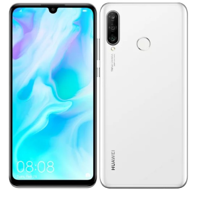 2台 HUAWEI P30 lite 本体 パールホワイト SIMフリー