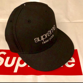 シュプリーム(Supreme)のClassic New Era Cap Supreme black 黒(キャップ)