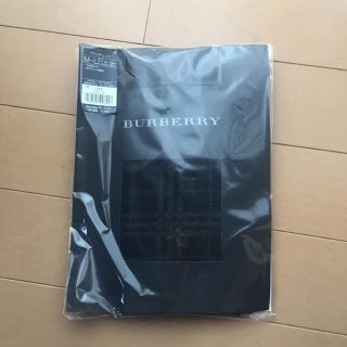 バーバリー(BURBERRY)のバーバリータイツ クラスチェック ブラック(タイツ/ストッキング)