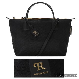 デミルクスビームス(Demi-Luxe BEAMS)の★【タグ付新品】ロベルタピエリ●2wayバッグ●#BLACK(ハンドバッグ)