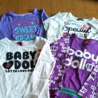 ベビードール(BABYDOLL)のベビードール含む　ロンT4枚セット　長袖カットソー　Babydoll(Tシャツ/カットソー)