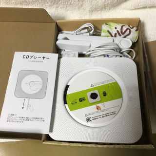 壁掛け、卓上、CDプレイーヤー(スピーカー)