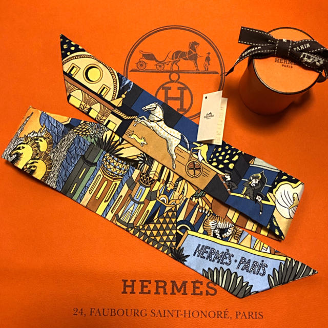 2019 新作 HERMES エルメス ツイリー