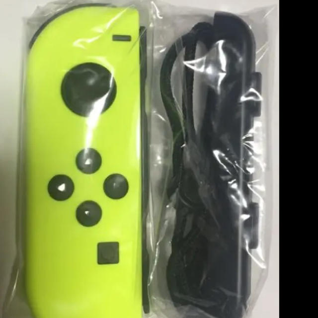 【送料無料】新品 未使用 Switch Joy-con (L)ネオンイエロー左側