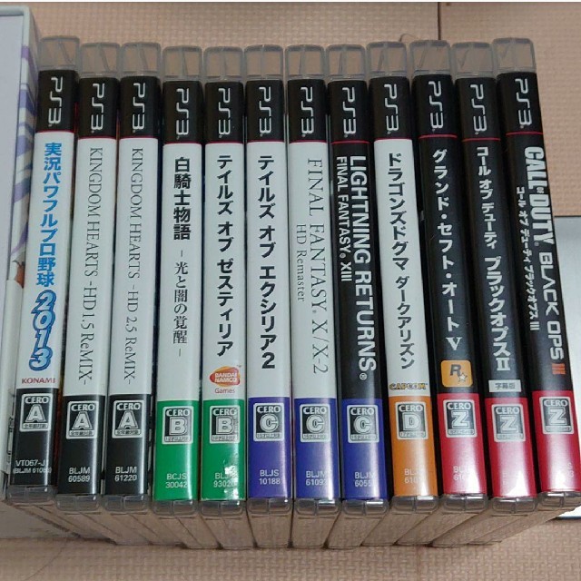 PlayStation3(プレイステーション3)のNANAらぶ🖤様専用 PS3ソフト ゲームセット エンタメ/ホビーのゲームソフト/ゲーム機本体(家庭用ゲームソフト)の商品写真