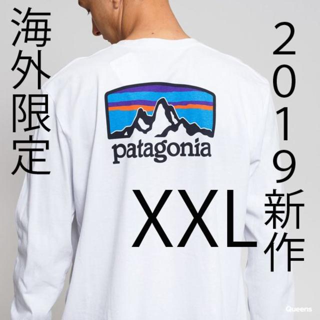 patagonia(パタゴニア)のXXL 日本未発売 パタゴニア 新品ロングスリーブ フィッツロイ ホライゾンズ メンズのトップス(Tシャツ/カットソー(七分/長袖))の商品写真