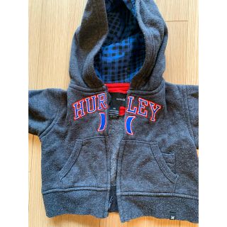 ハーレー(Hurley)の☆希少品☆Hurleyハーレーパーカー キッズ ベビー 60～70 6M(トレーナー)