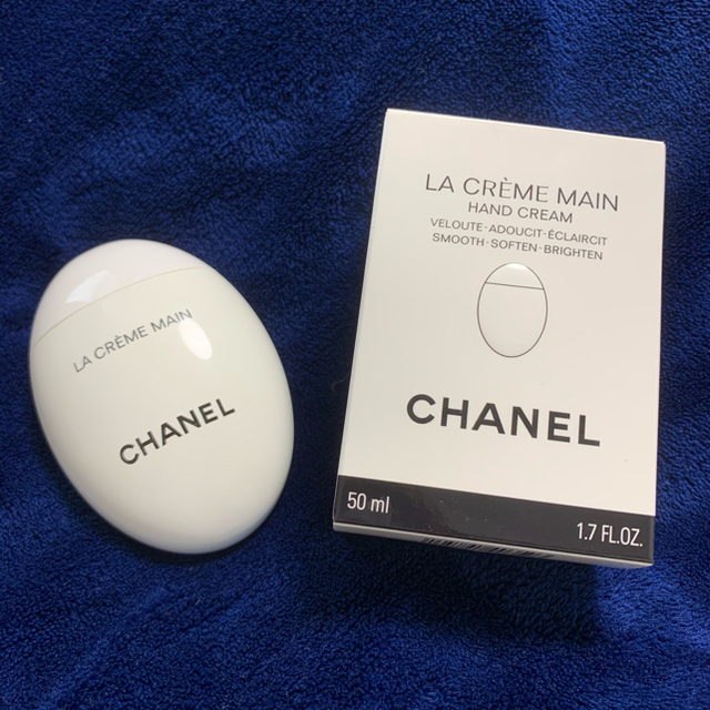 CHANEL(シャネル)の箱付き★CHANEL ラクレームマン コスメ/美容のボディケア(ハンドクリーム)の商品写真